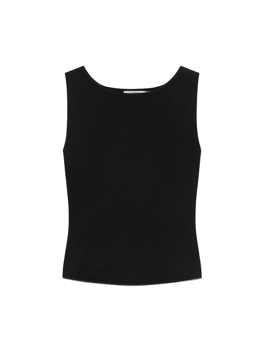 G KNIT SLIT SLEEVELESS TOP - Image 11
