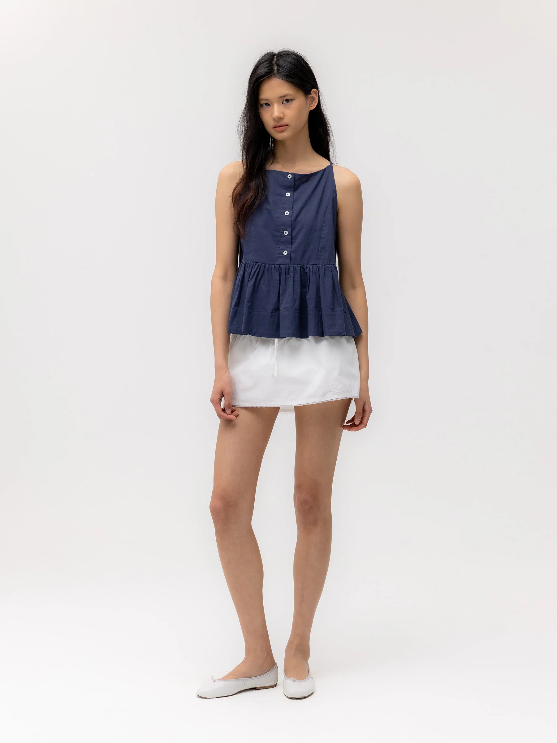 G RUFFLED BUTTON BLOUSE - Image 23