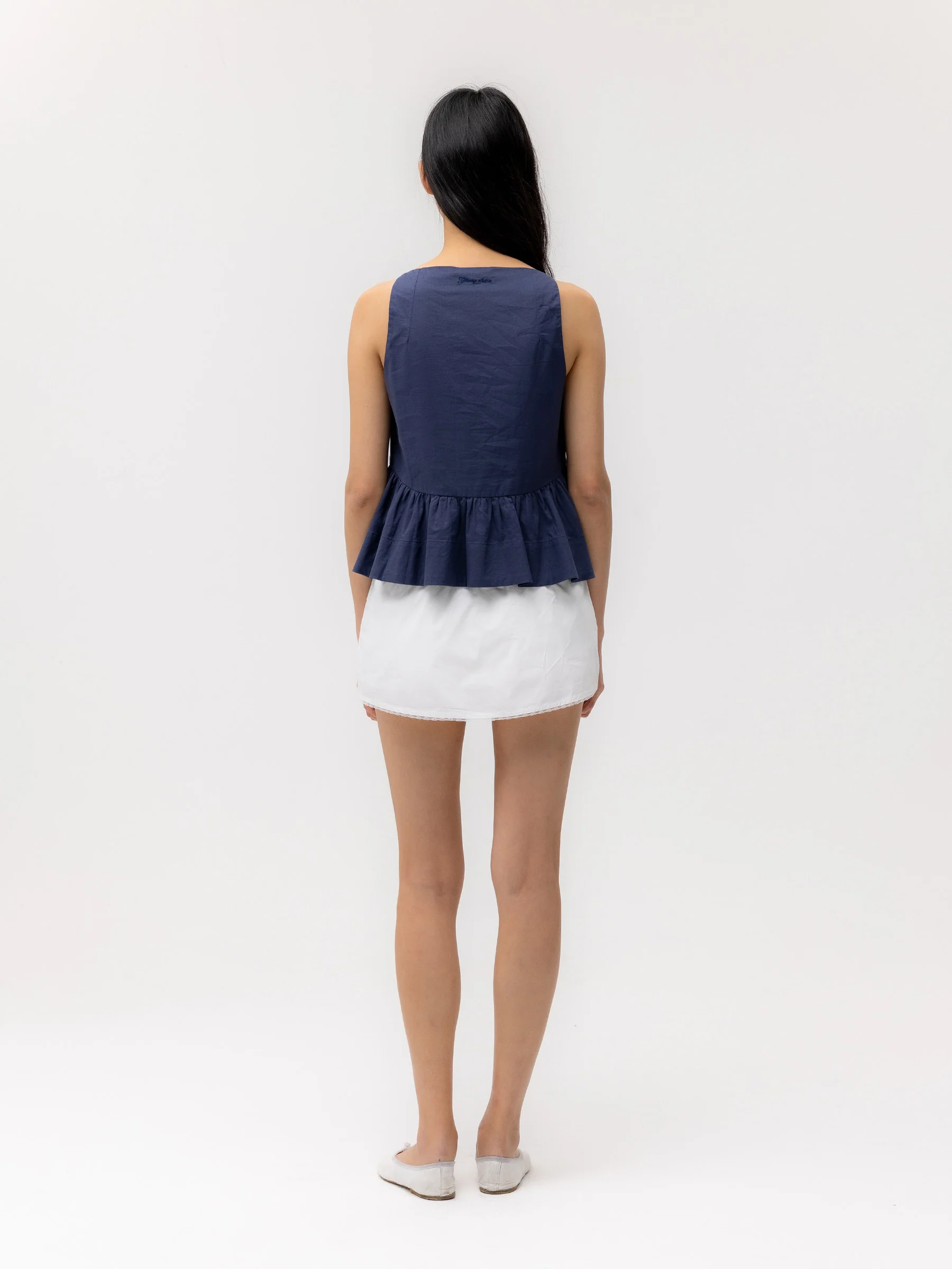 G RUFFLED BUTTON BLOUSE - Image 25