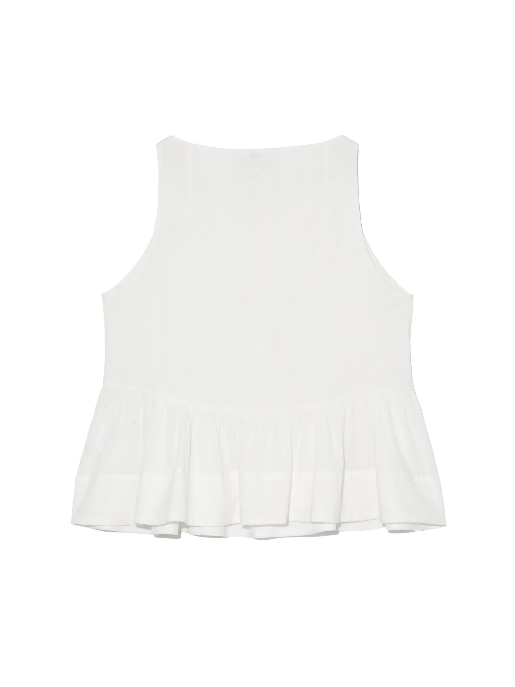 G RUFFLED BUTTON BLOUSE - Image 3