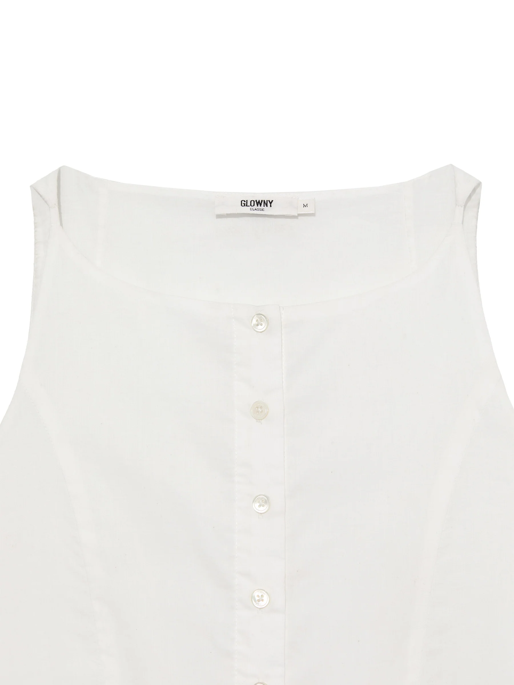 G RUFFLED BUTTON BLOUSE - Image 6