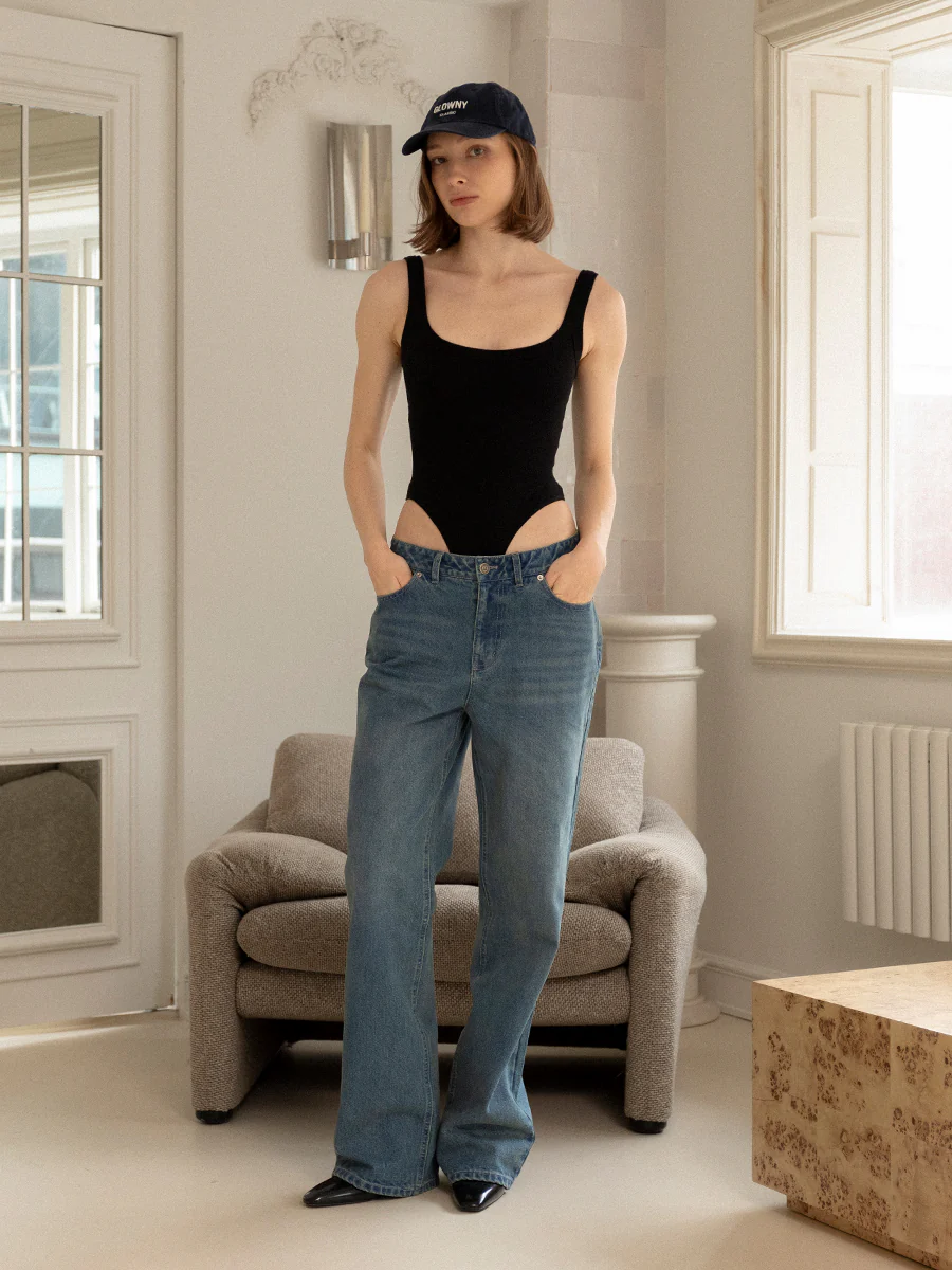 G SCOOP NECK BODYSUIT - Image 12