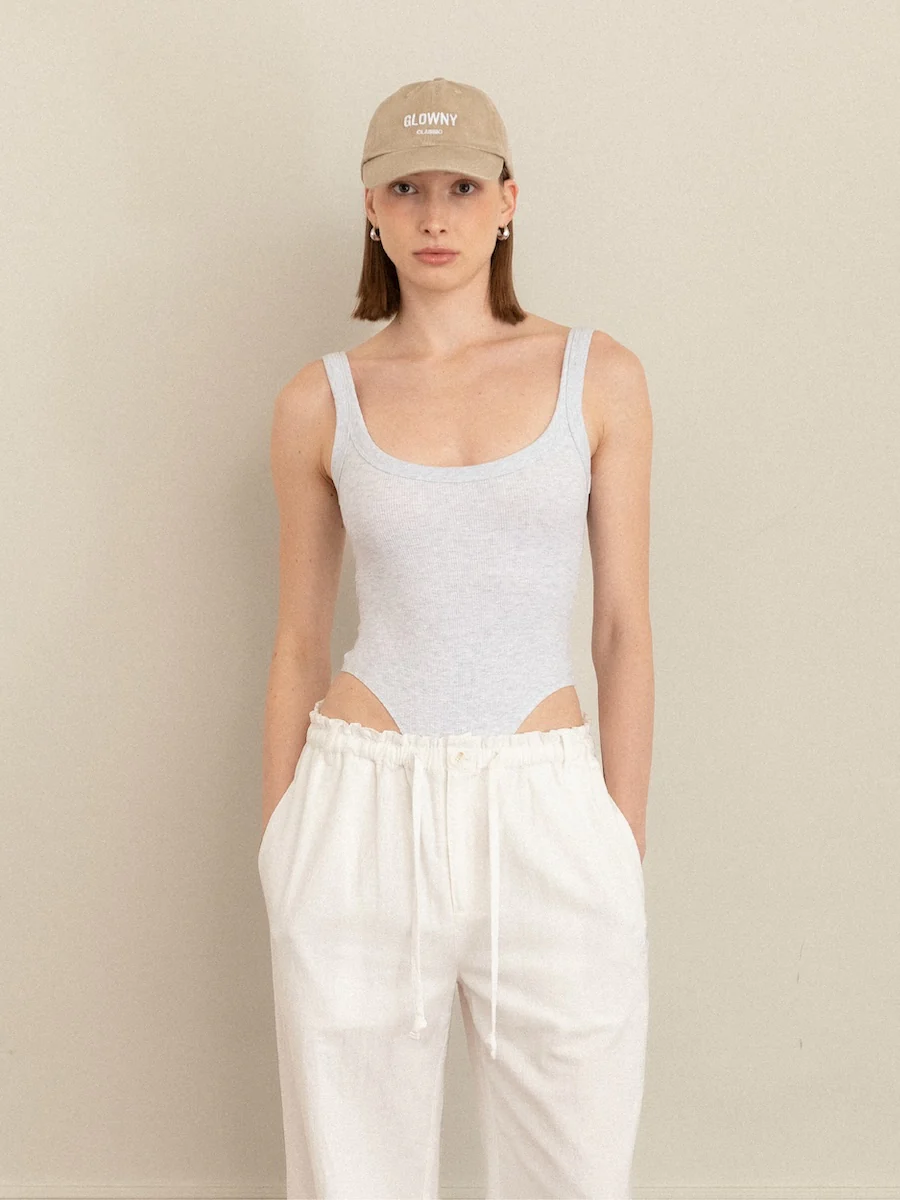 G SCOOP NECK BODYSUIT - Image 2