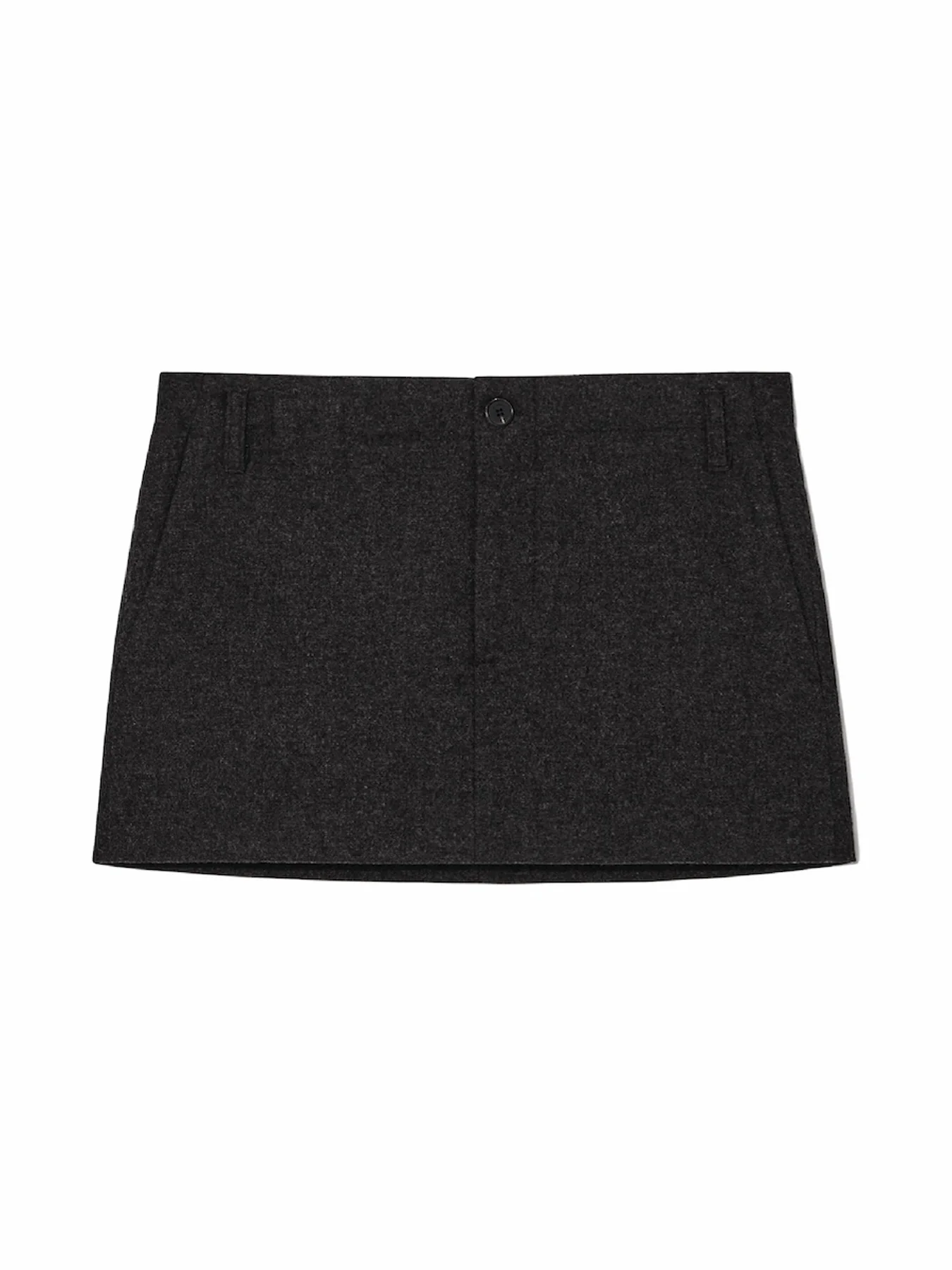G STRAIGHT WOOL MINI SKIRT - Image 3