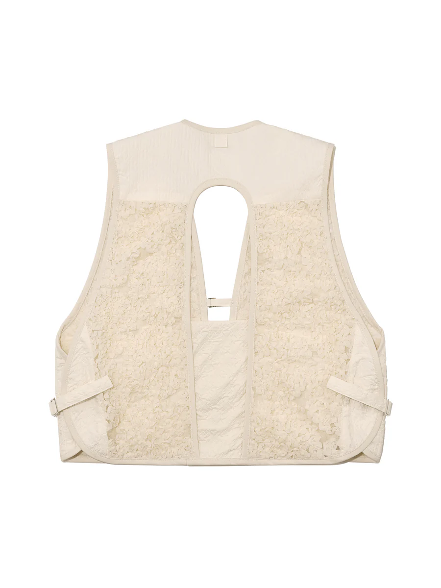 GG LACE CARGO VEST - Image 8