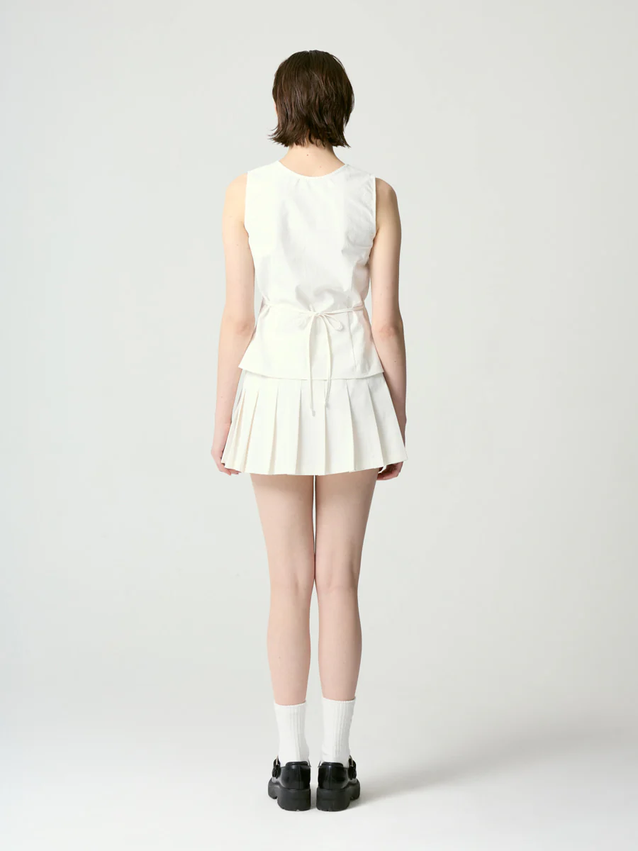 GIRLFRIEND PLEATED MINI SKIRT - Image 18