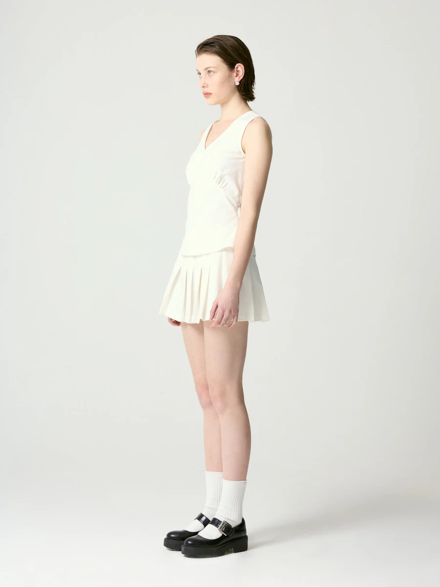 GIRLFRIEND PLEATED MINI SKIRT - Image 19