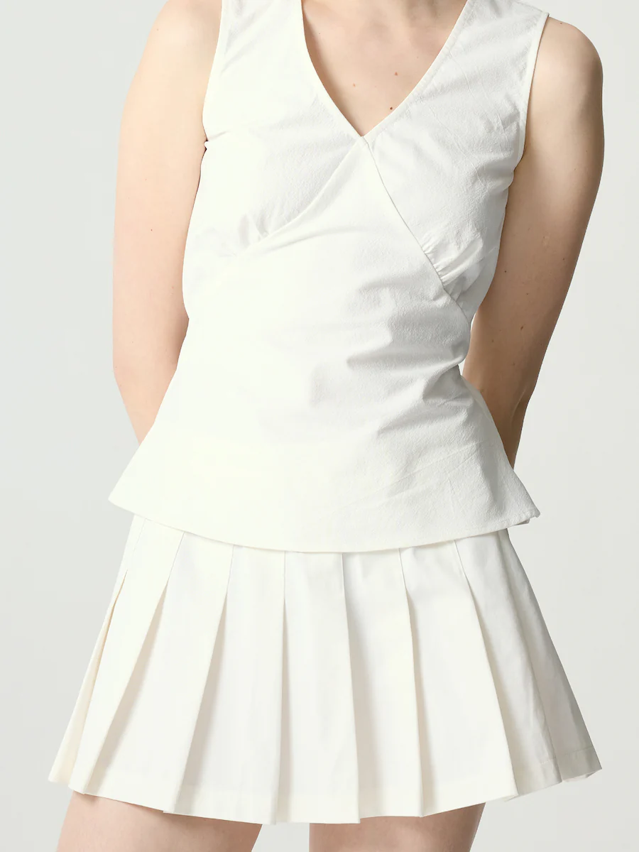GIRLFRIEND PLEATED MINI SKIRT - Image 20