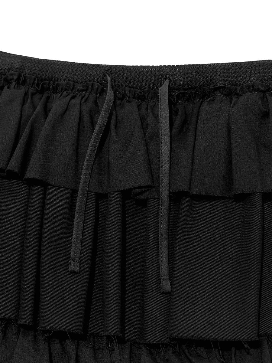 GIRLFRIEND RUFFLE MINI SKIRT - Image 10
