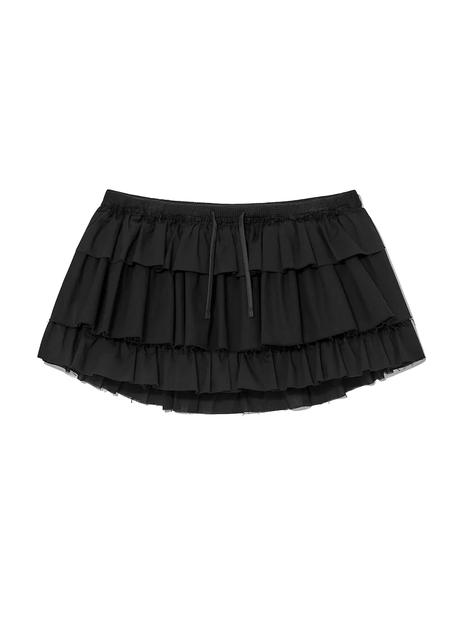 GIRLFRIEND RUFFLE MINI SKIRT - Image 3