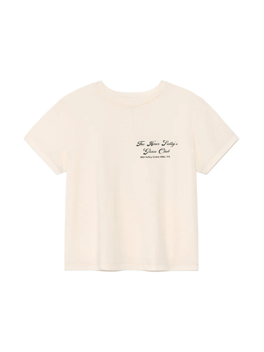 GLASS CLUB GRAPHIC TEE