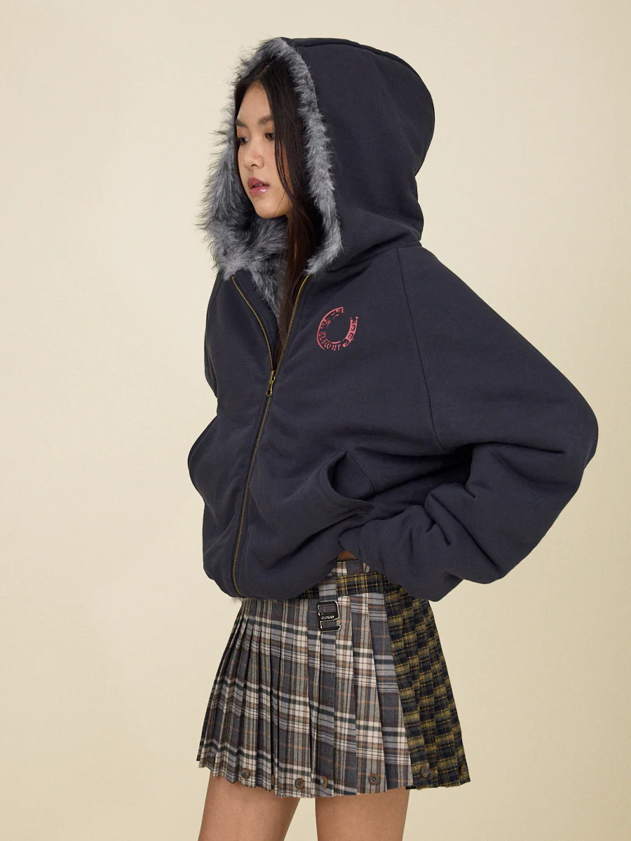 HAZE TWOTONE PLEATED SKIRT - Image 11