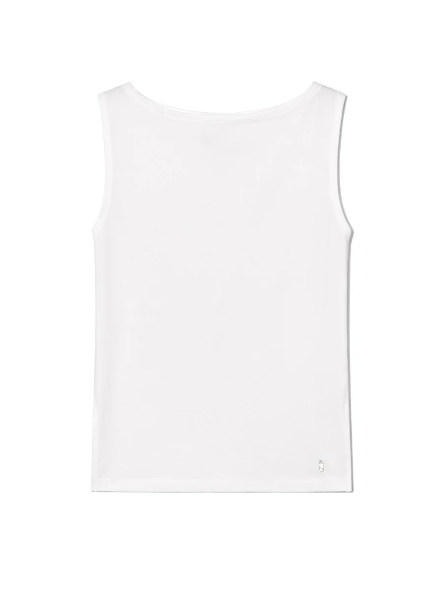 HILL SLIT SLEEVELESS TOP - Image 11