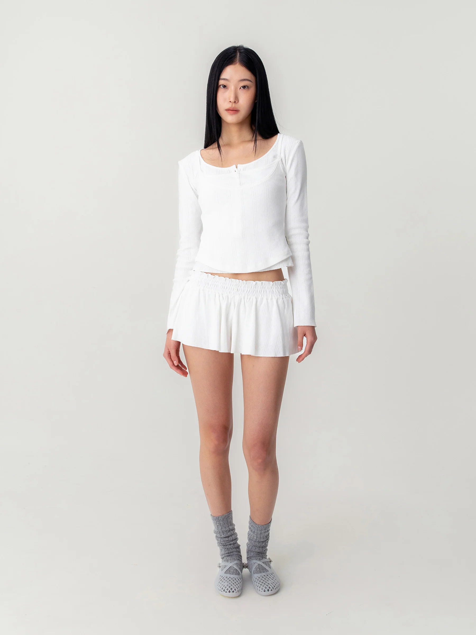 HONEY EYELET SHORTS - Image 4