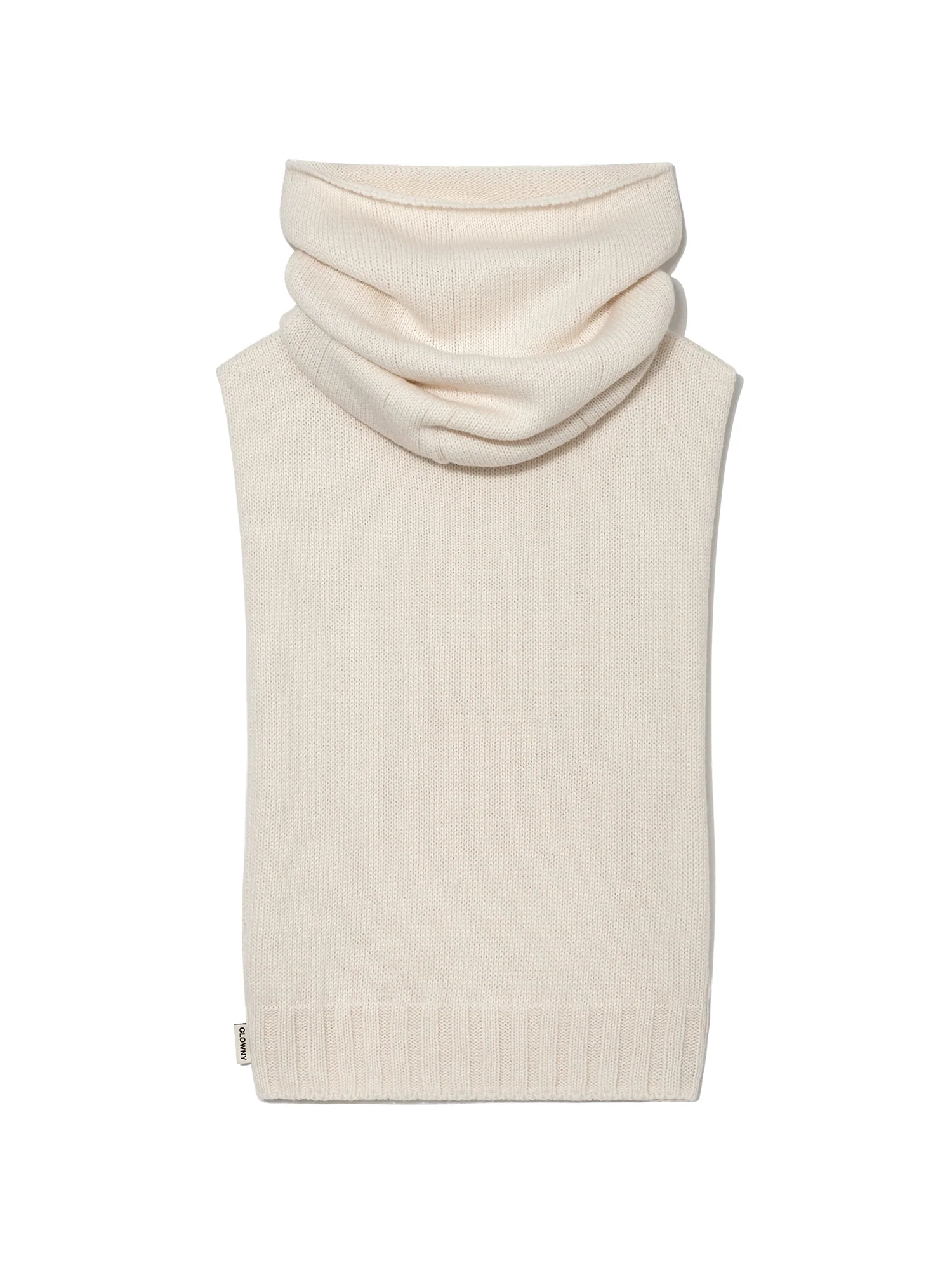 JONES BALACLAVA WOOL KNIT VEST - Image 12