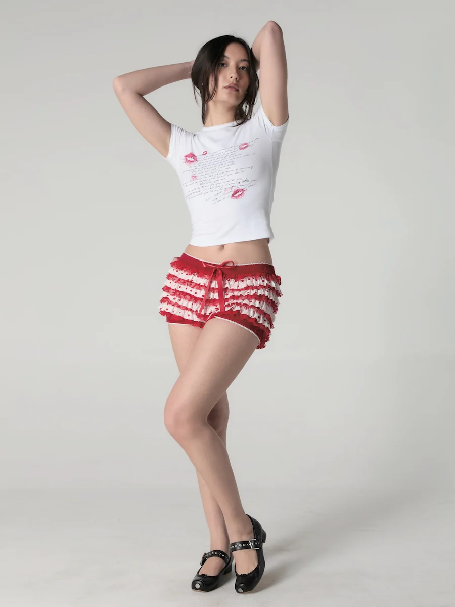 KISSING U CREW NECK TEE - Image 4