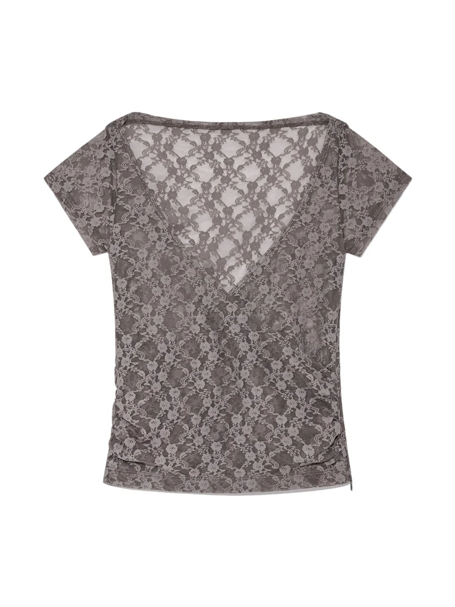 LUSH SWIRL LACE TEE - Image 9