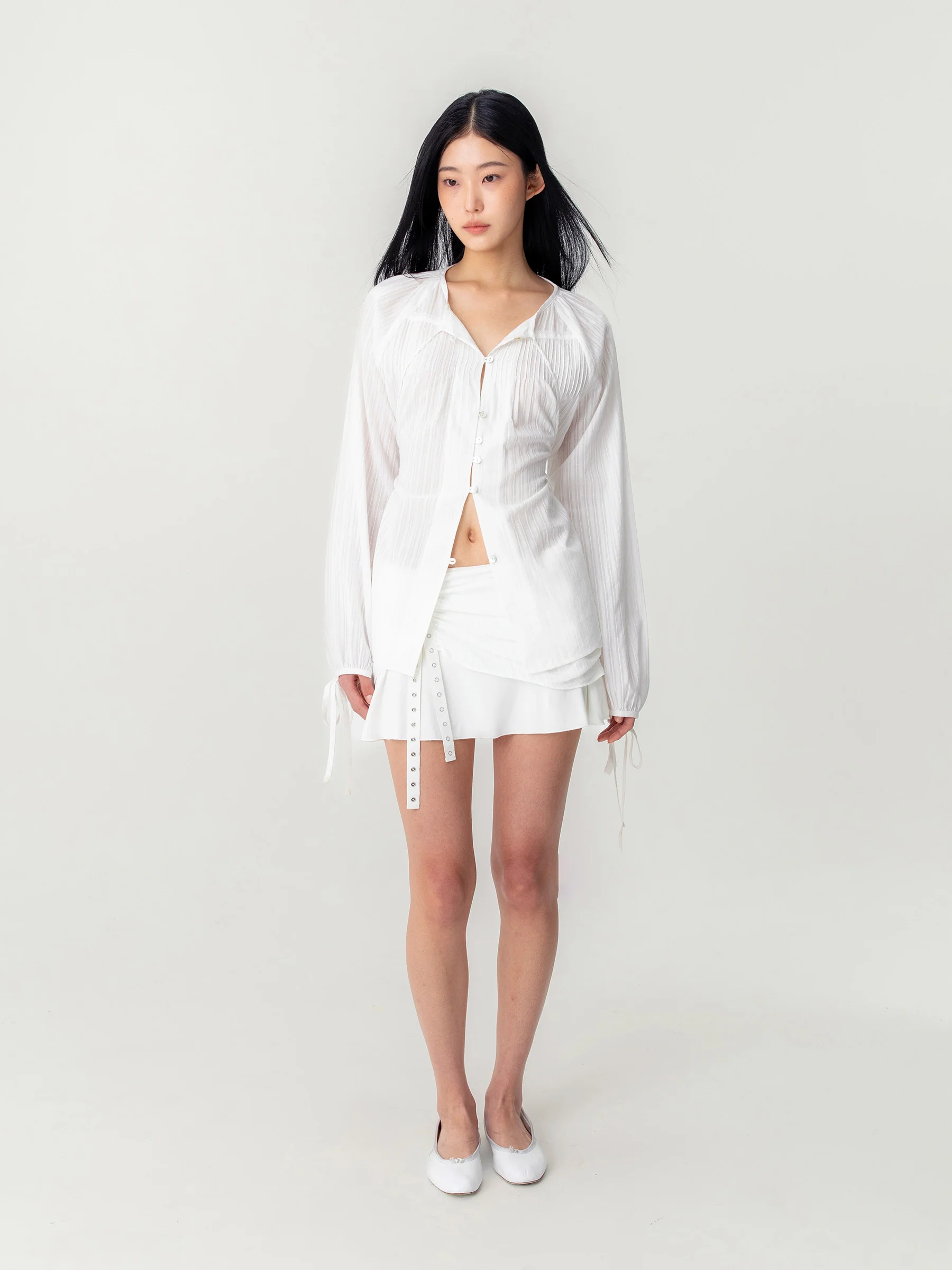 MISTY SHEER BLOUSE - Image 3