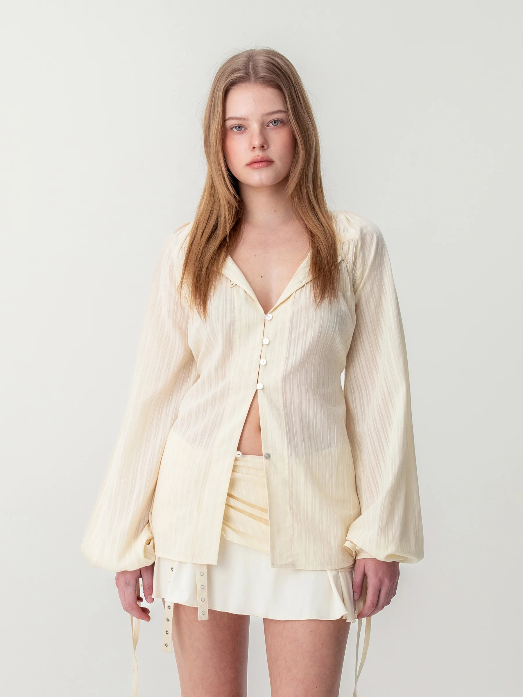 MISTY SHEER BLOUSE - Image 5