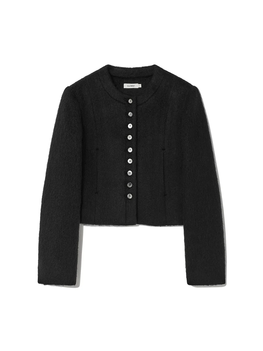 PEBBLE BOUCLE JACKET - Image 3