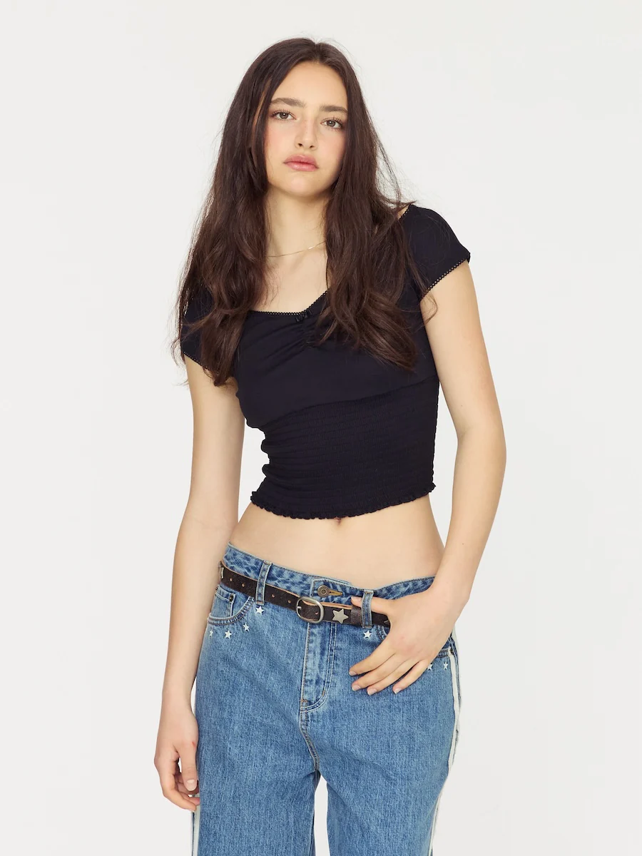 PEEKABOO SMOKE TEE - Image 33