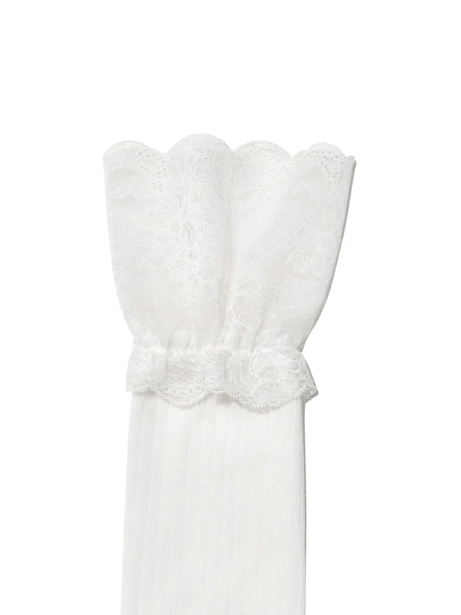 POSH LACE KNEE SOCKS - Image 6