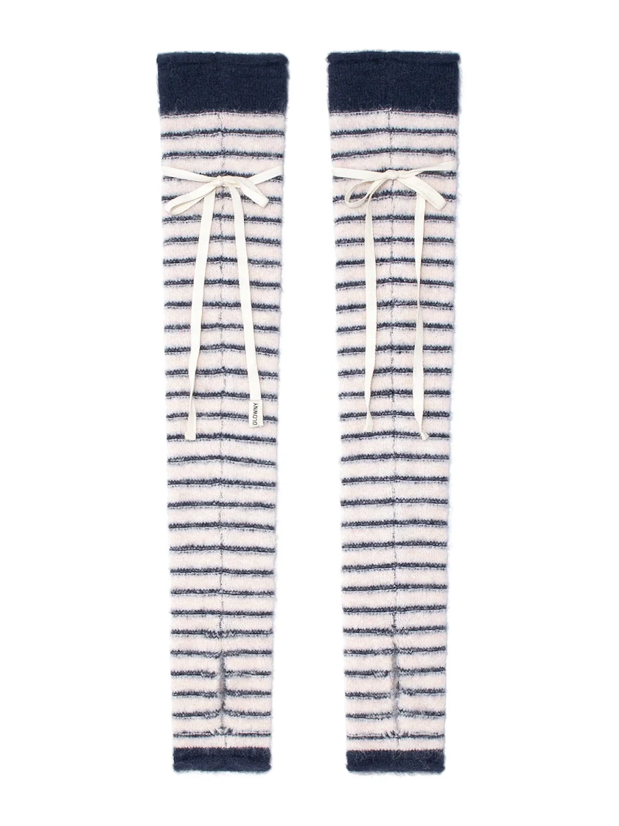 SUNDAE STRIPE KNIT WARMER - Image 6