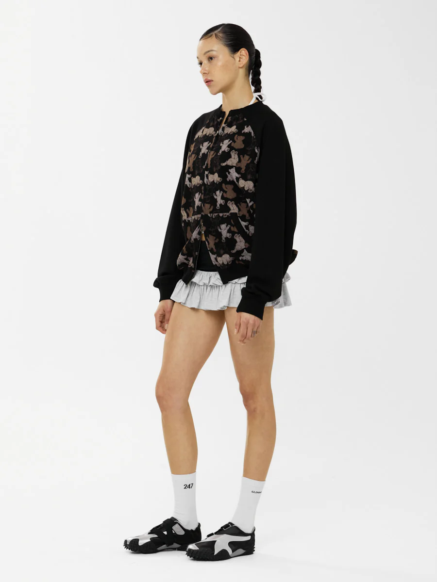 TEDDY JERSEY ZIP UP - Image 5
