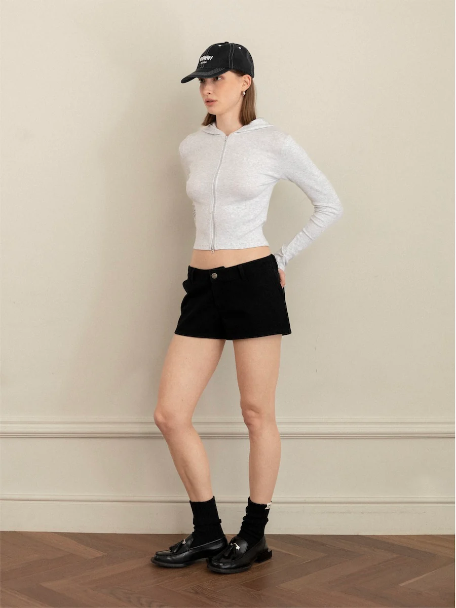 THE RACHEL DENIM SHORTS - Image 4