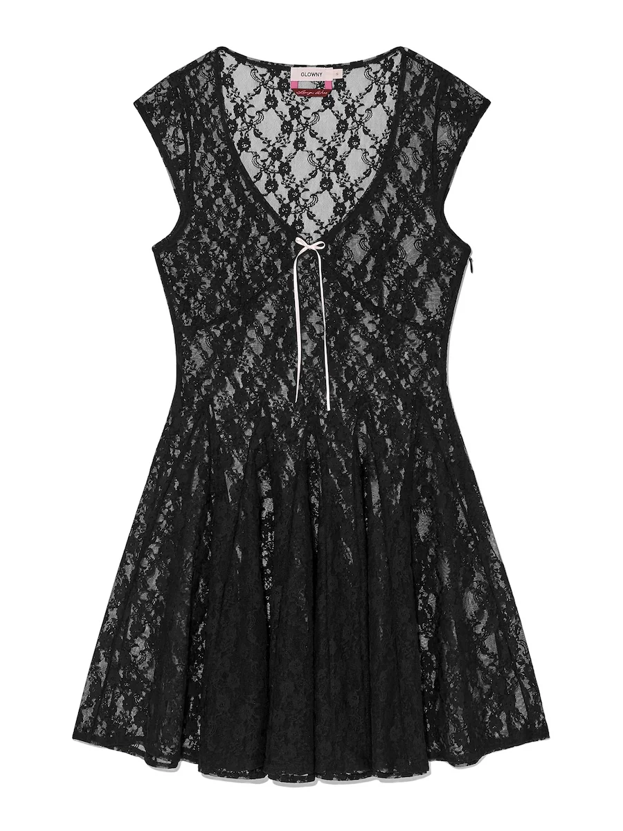 WHISPER LACE MINI DRESS - Image 3